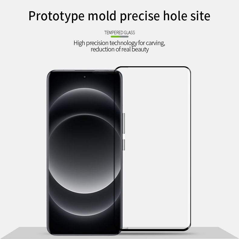 MOFI For Xiaomi 14 Ultra 3D Curved Hot Bending Screen Protector Tempered Glass Full Glue Film MOFI For Xiaomi 14 Ultra 3D Curved Hot Bending Screen Protector Tempered Glass Full Glue Film